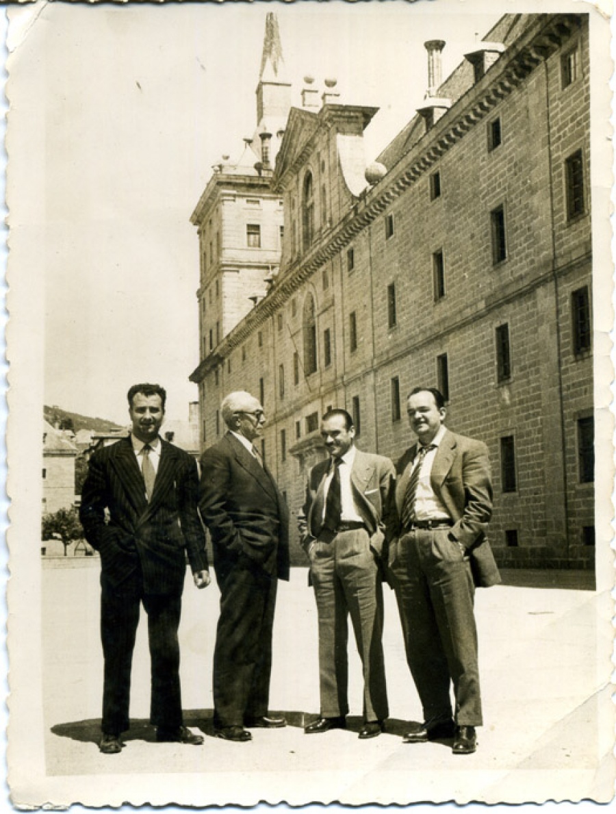 1954 - De viaje a Madrid